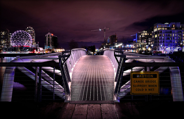 Canoe bridge