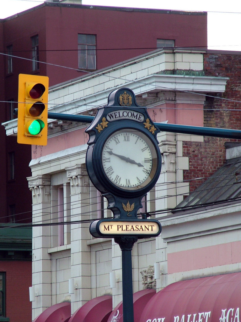 Mount Pleasant Street clock