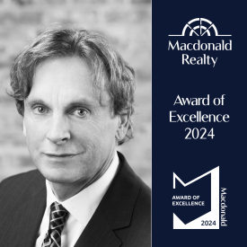 Macdonald Realty – AWARD of EXCELLENCE